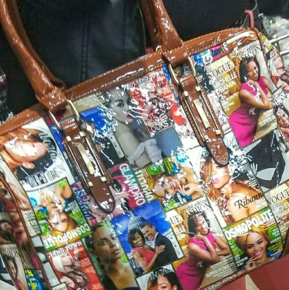 Black history print backpacks and purses - Picture 3 of 3